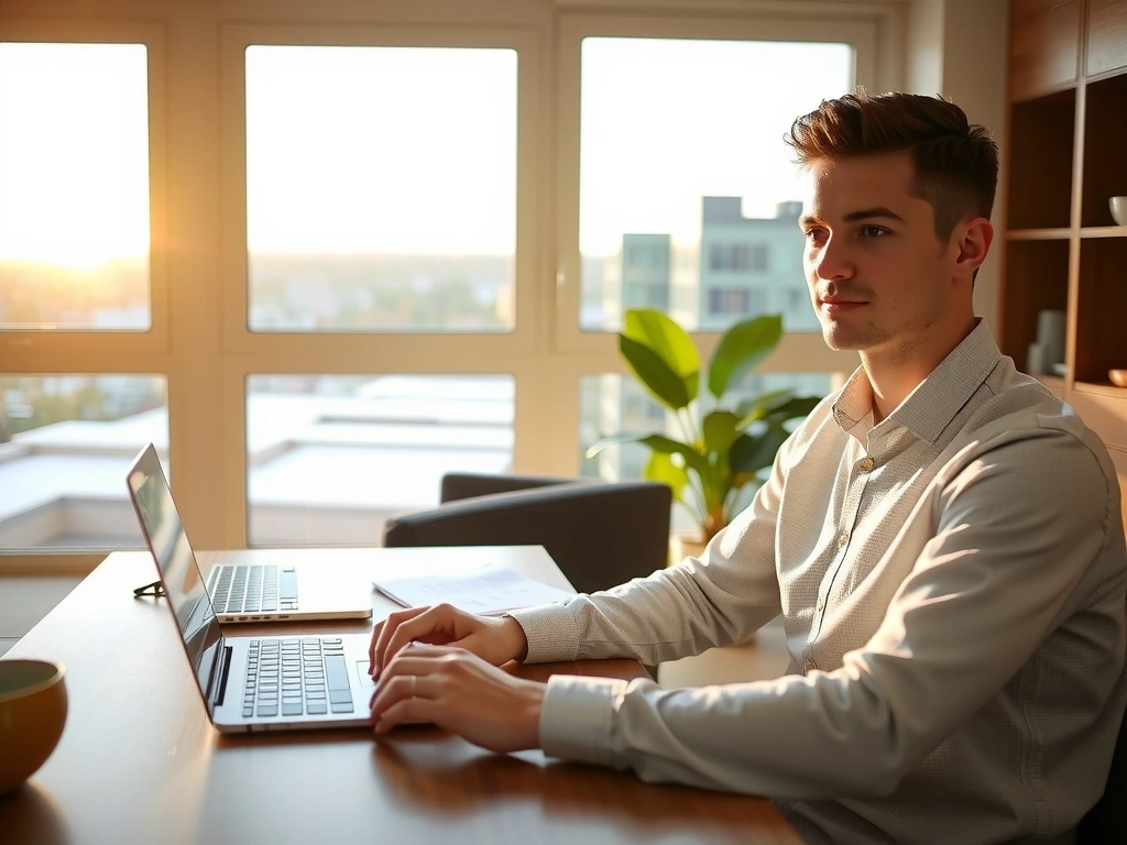 Scenario di lavoro da casa